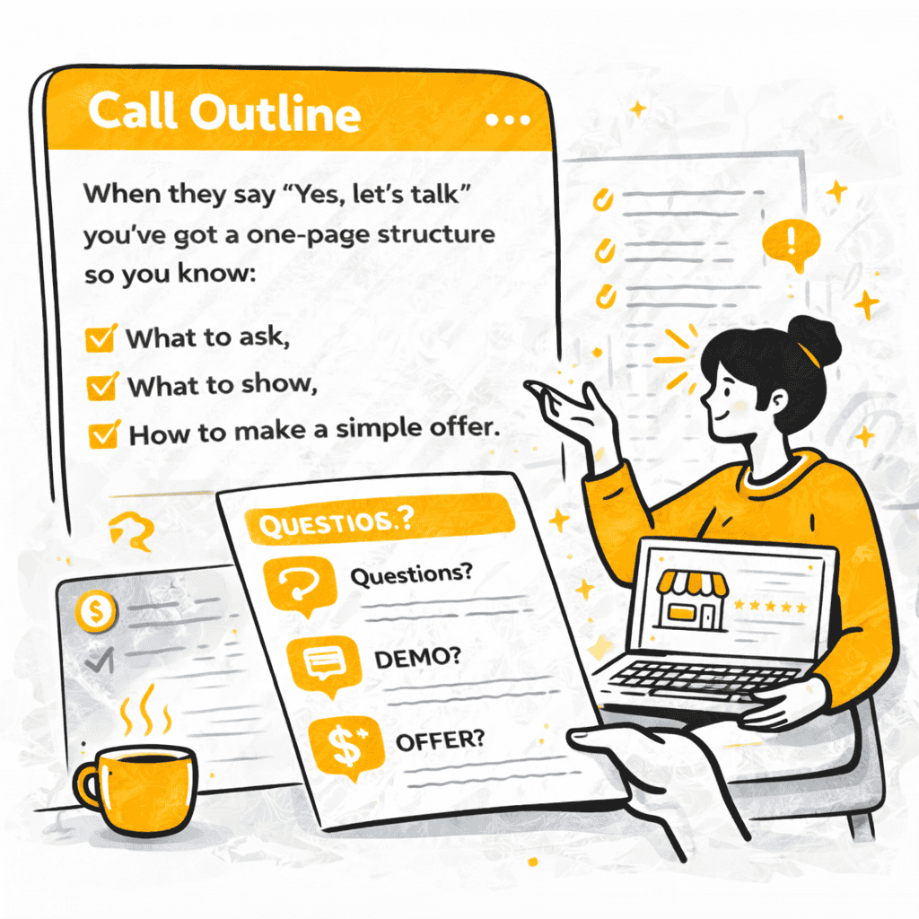 Call Outline Screenshot